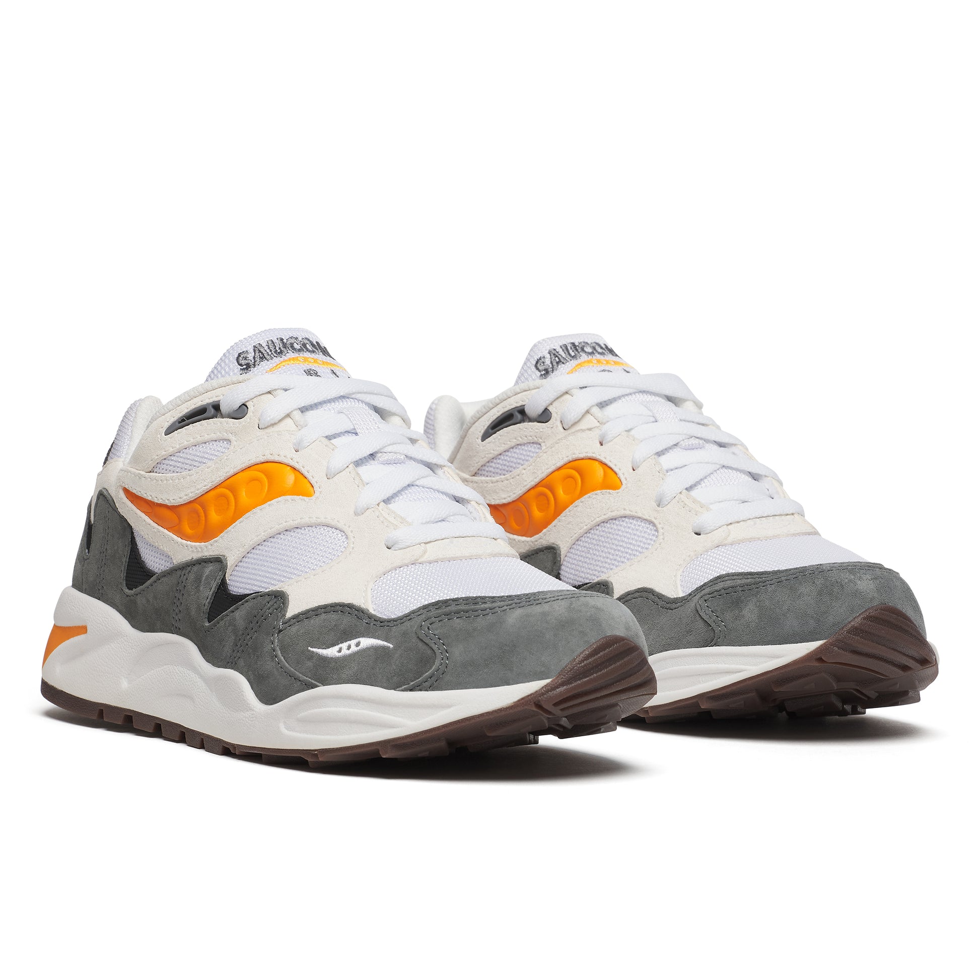 SAUCONY GRID SHADOW 2 WHITE/GREY WHITE/GREY Bild 2