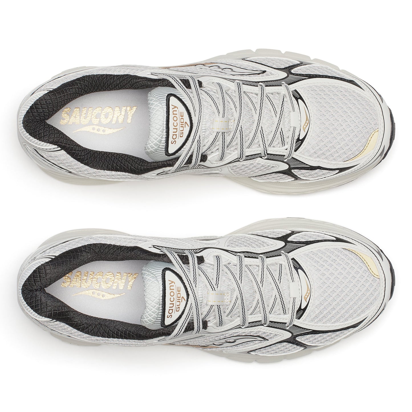 SAUCONY PROGRID GUIDE 7 ONYX/GOLD Bild 3