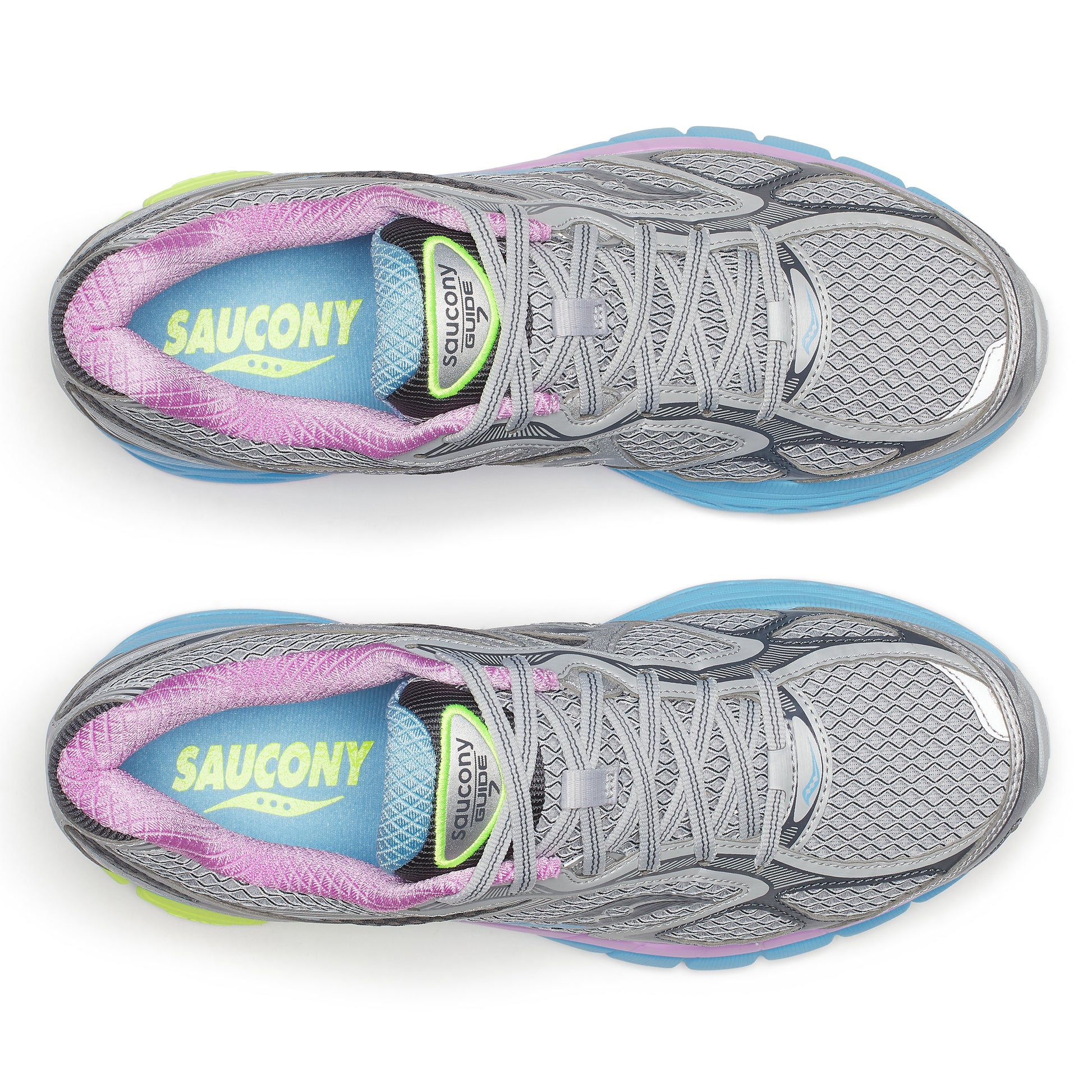 SAUCONY PROGRID GUIDE 7 GREY/AQUA Bild 3
