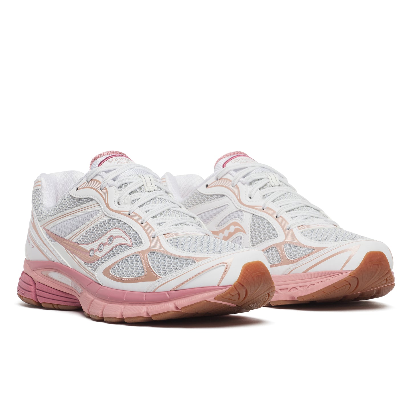 SAUCONY PROGRID GUIDE 7 WHITE/PEACH Bild 2