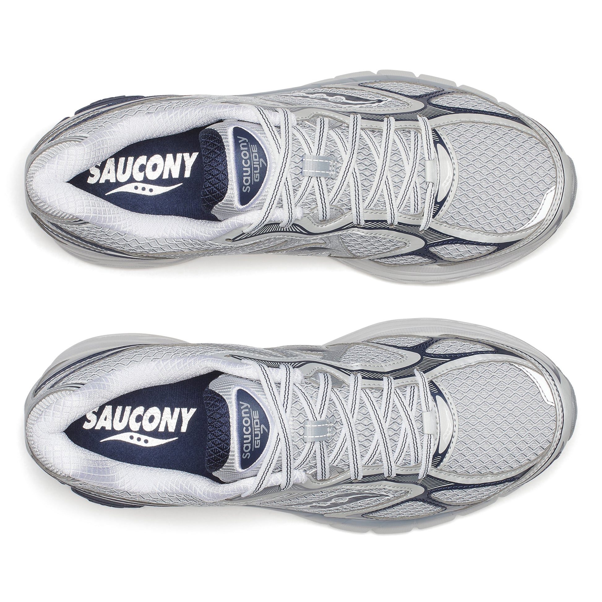 SAUCONY PROGRID GUIDE 7 OYSTER/NAVY Bild 3