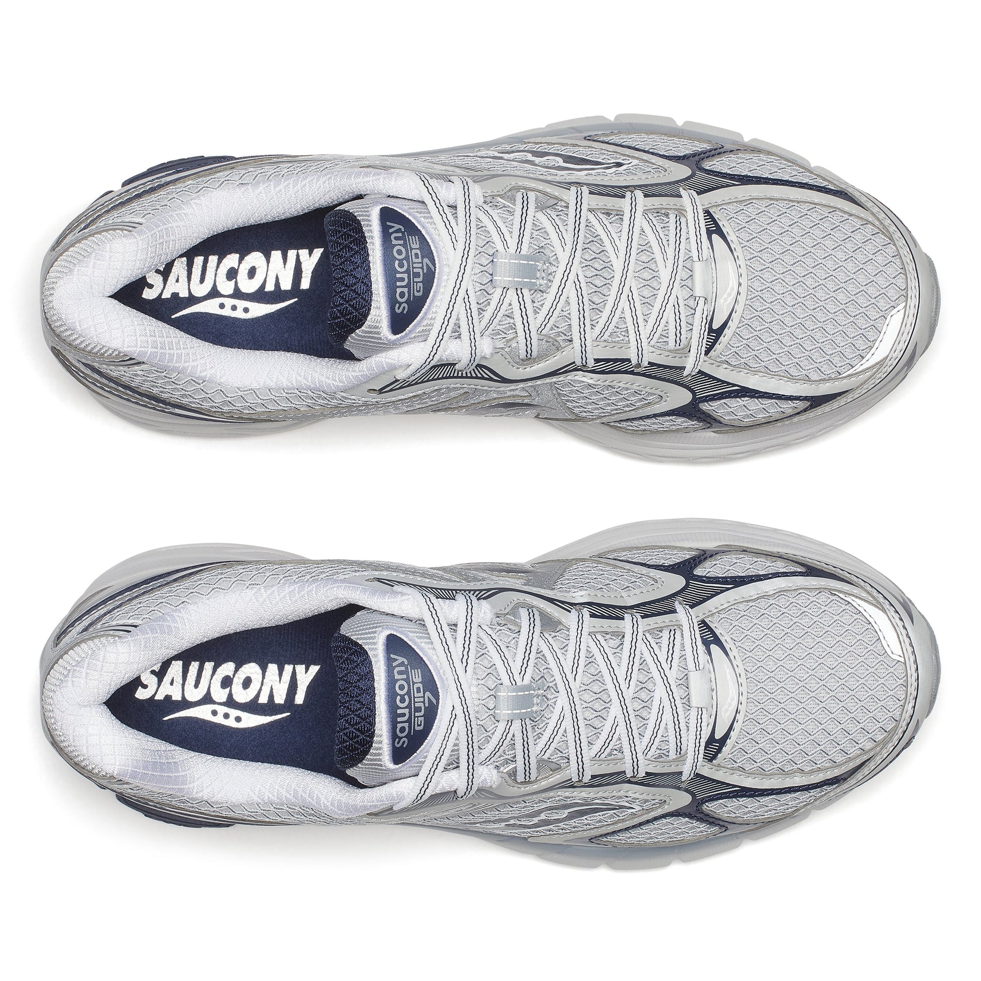 SAUCONY PROGRID GUIDE 7 OYSTER/NAVY Bild 3
