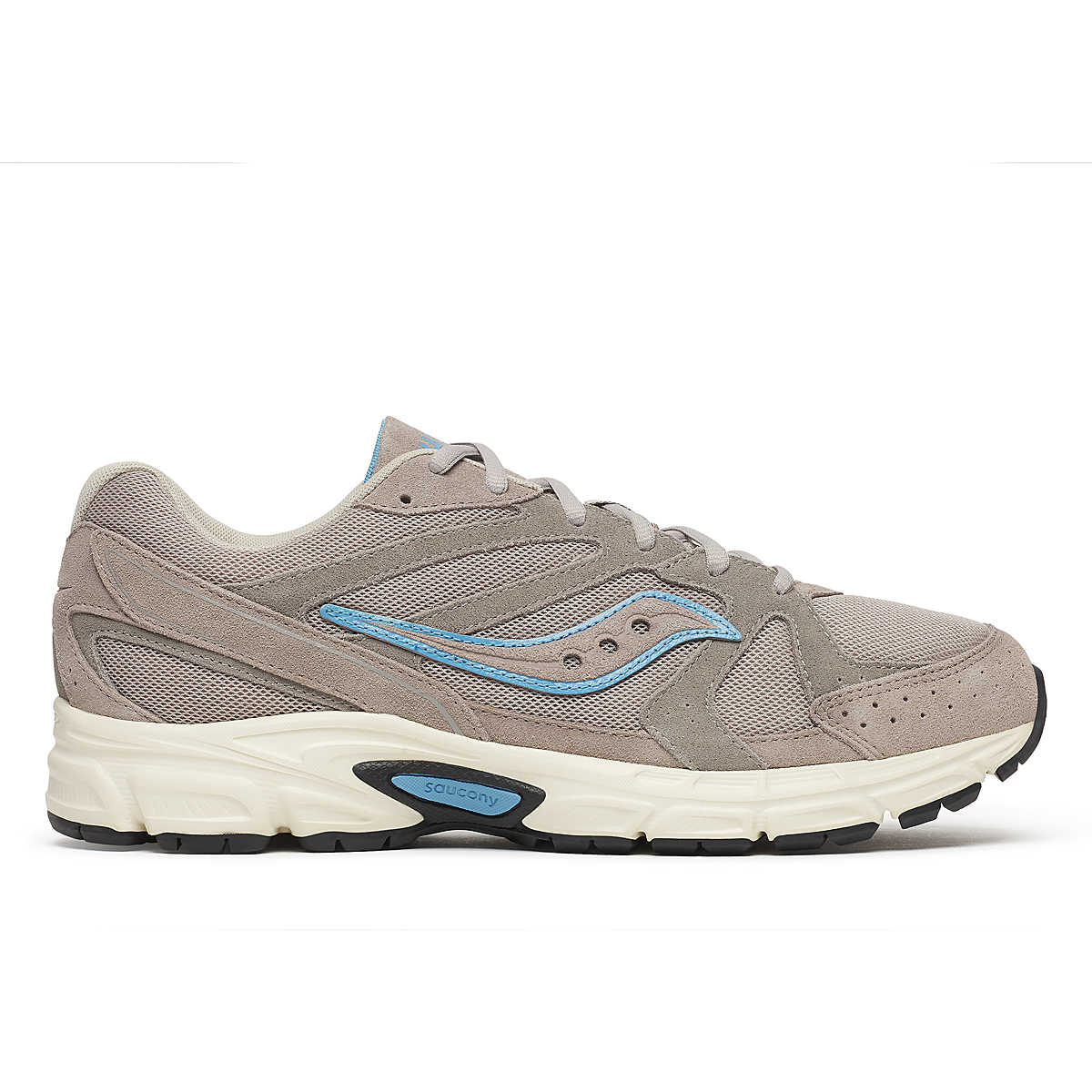SAUCONY RIDE MILLENNIUM SUEDE GREY/OFF WHITE Bild 1