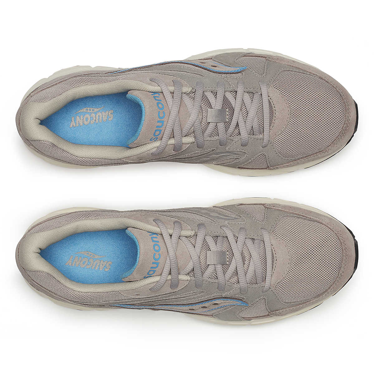 SAUCONY RIDE MILLENNIUM SUEDE GREY/OFF WHITE Bild 3