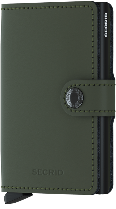 SECRID MINIWALLET MATTE GREEN-BLACK GREEN-BLACK Bild 1