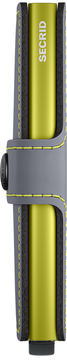 MINIWALLET MATTE GREY/LIME GREY & LIME Bild 2
