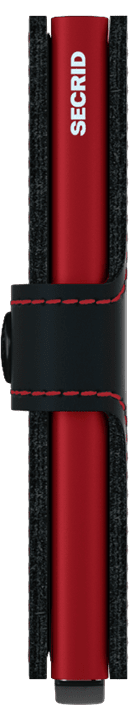MINIWALLET MATTE BLACK & RED Bild 2