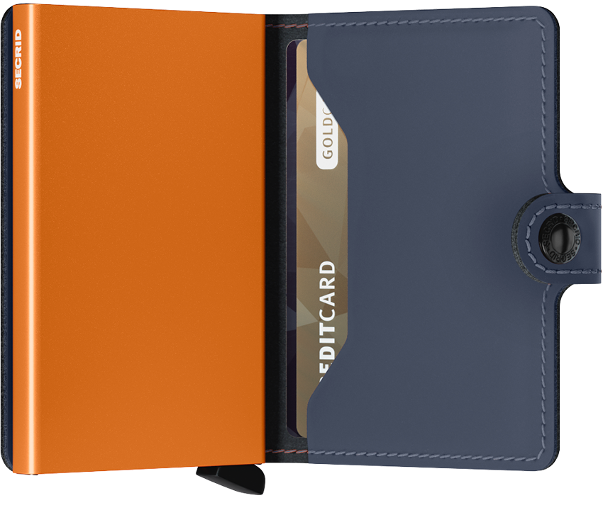 MINIWALLET MATTE NIGHTBLUE & ORANGE NIGHTBLUE & ORANGE Bild 3