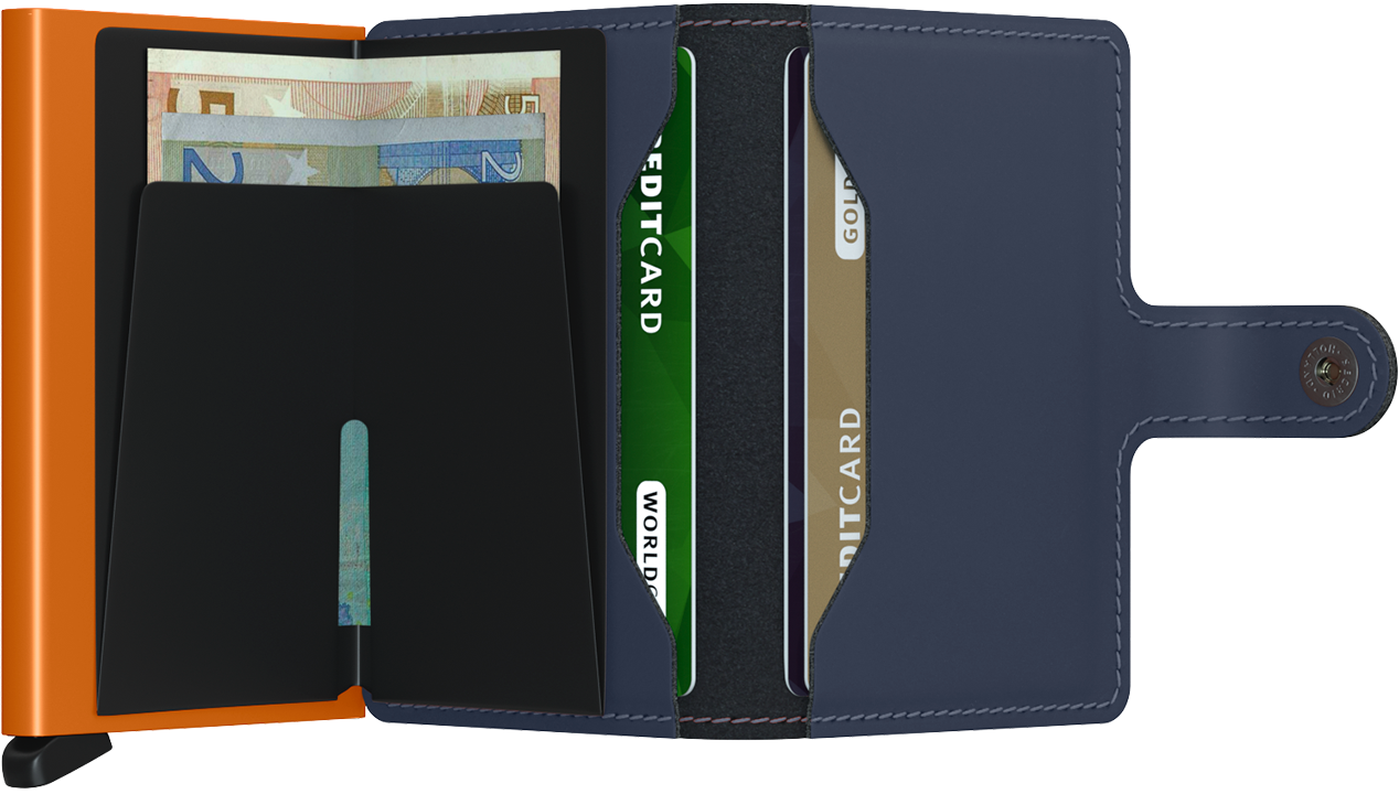 MINIWALLET MATTE NIGHTBLUE & ORANGE NIGHTBLUE & ORANGE Bild 4