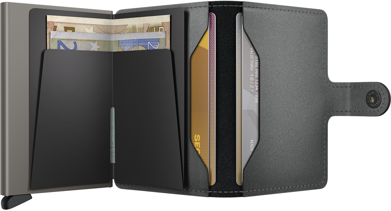MINIWALLET MATTE SATIN STEEL Bild 4