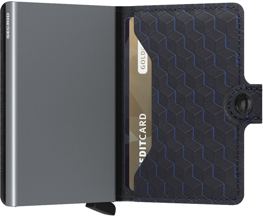 MINIWALLET OPTICAL BLACK-TITANIUM Bild 3