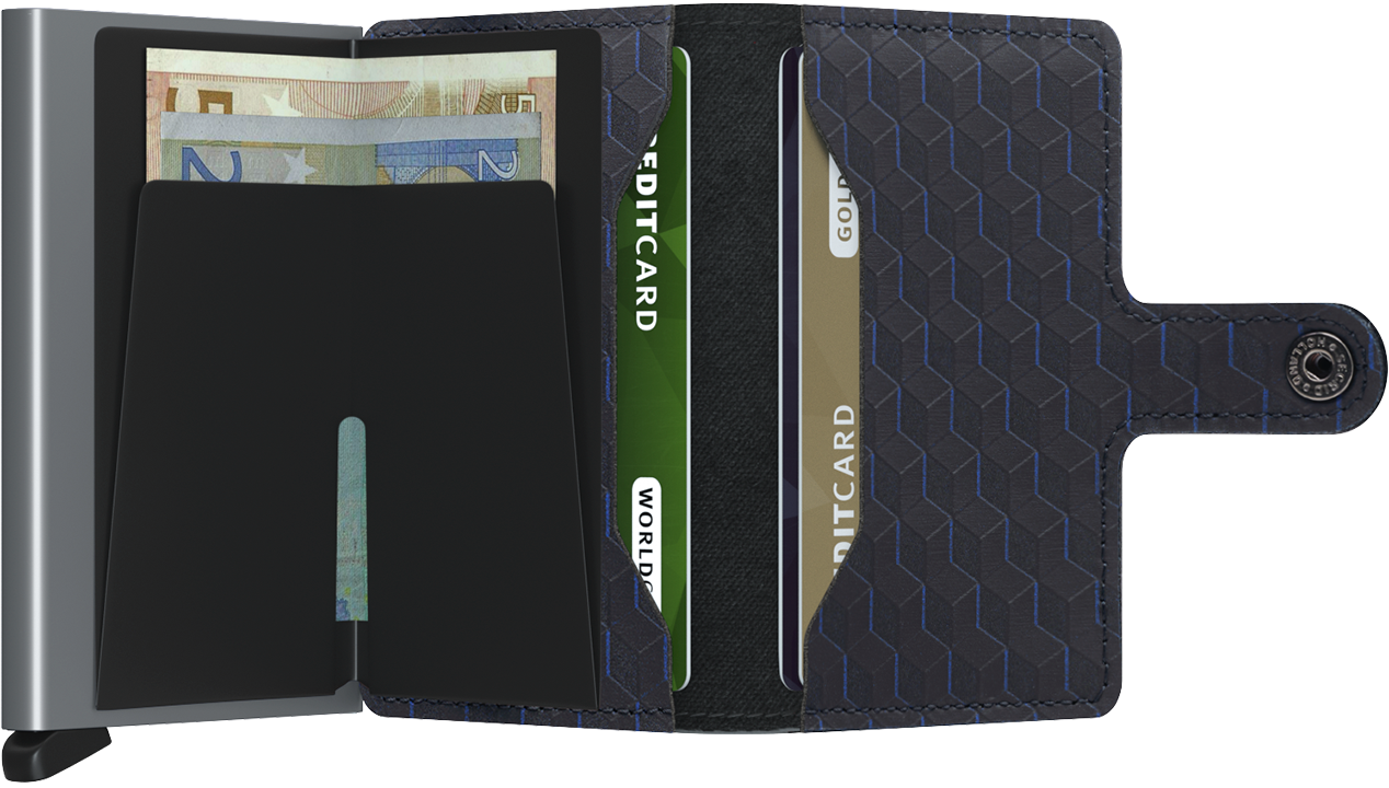 MINIWALLET OPTICAL BLACK-TITANIUM Bild 4