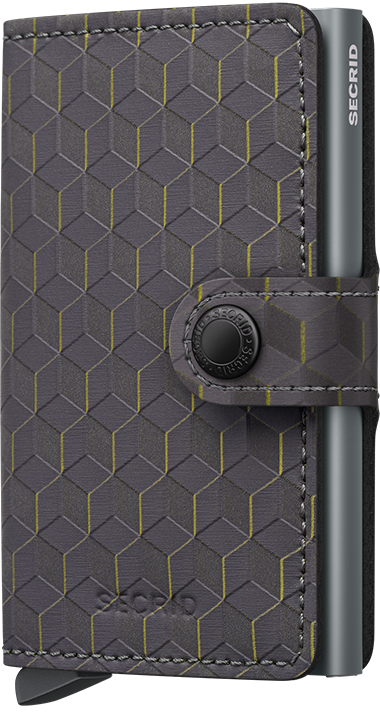 SECRID MINIWALLET OPTICAL GREY & YELLOW Bild 1