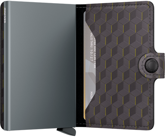SECRID MINIWALLET OPTICAL GREY & YELLOW Bild 2