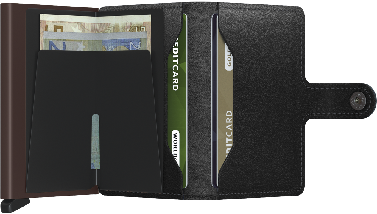 SECRID MINIWALLET ORIGINAL BLACK BROWN BLACK BROWN Bild 2