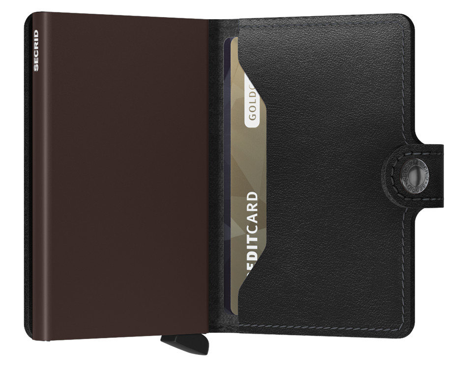 SECRID MINIWALLET ORIGINAL BLACK BROWN BLACK BROWN Bild 4