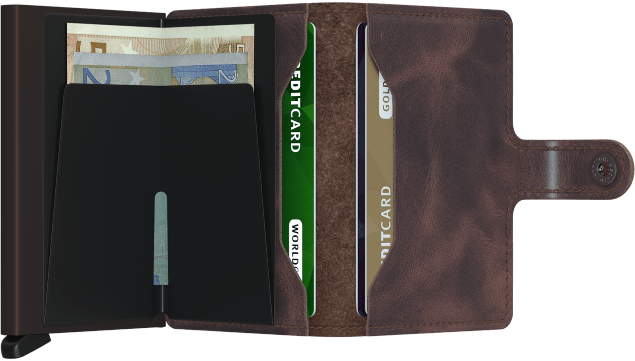 SECRID MINIWALLET VINTAGE CHOCOLATE CHOCOLATE Bild 2