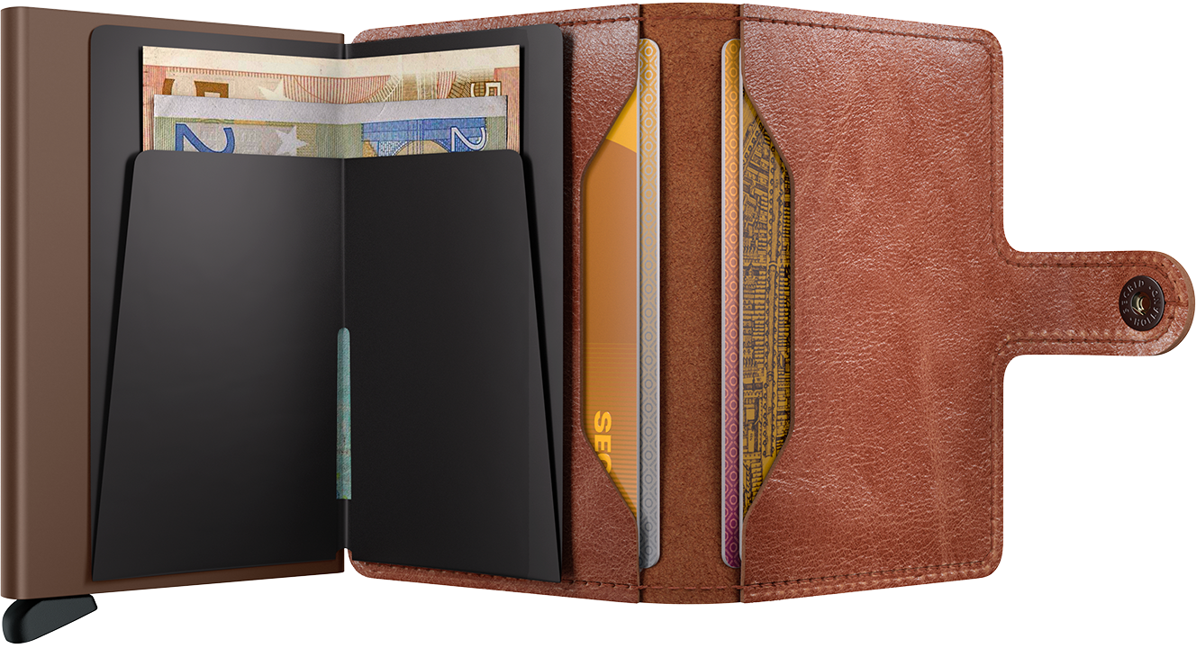MINIWALLET VINTAGE COGNAC-BROWN COGNAC-BROWN Bild 3