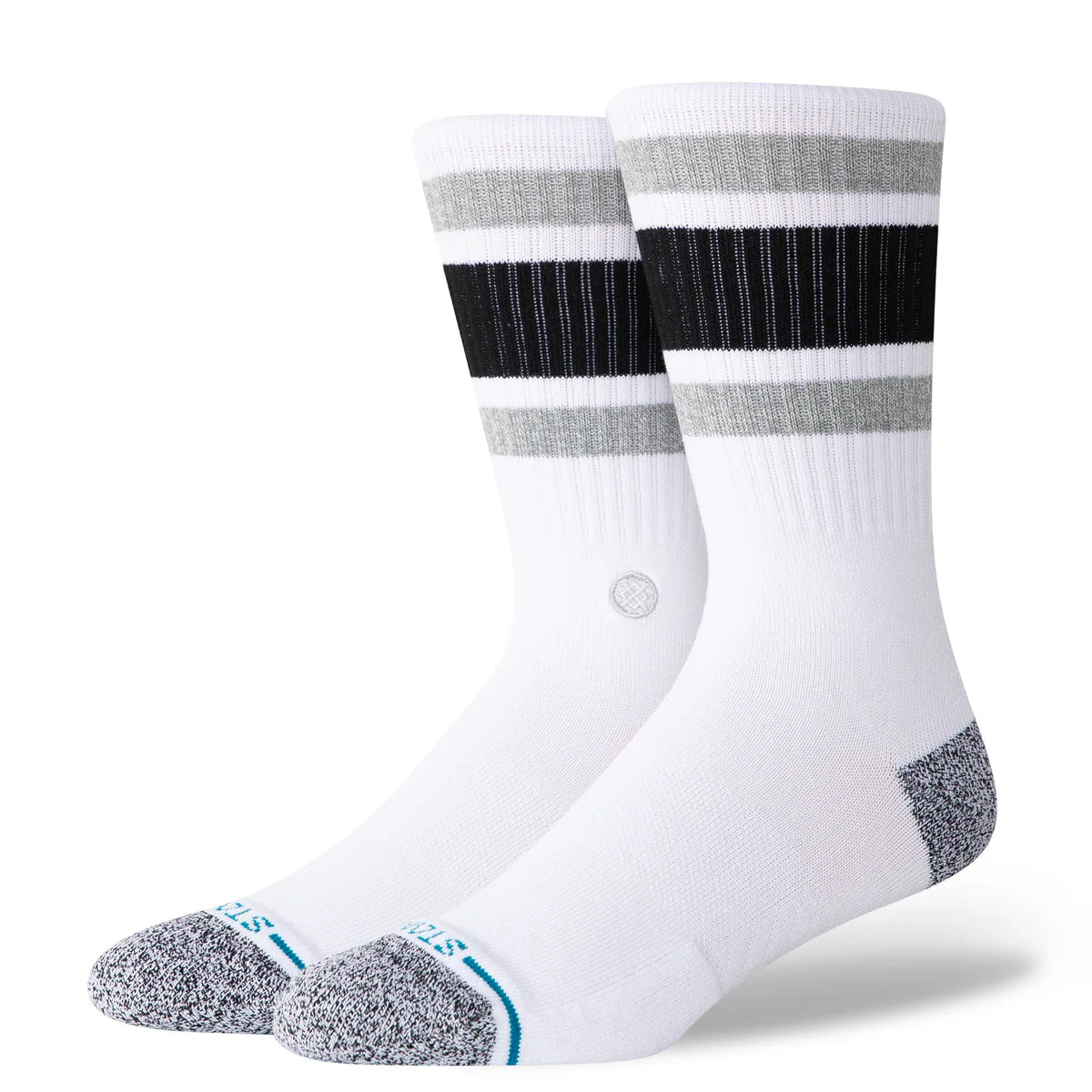 STANCE BOYD CREW SOCK WHITE WHITE Bild 1