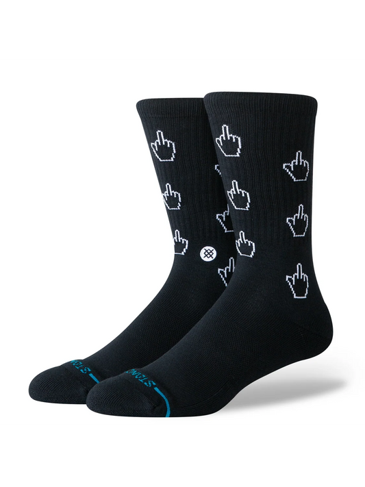 CURSOR CREW SOCKS BLACK BLACK Bild 1
