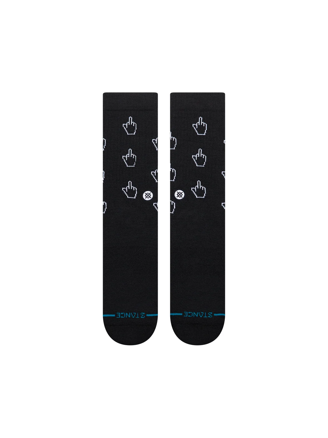 CURSOR CREW SOCKS BLACK BLACK Bild 2