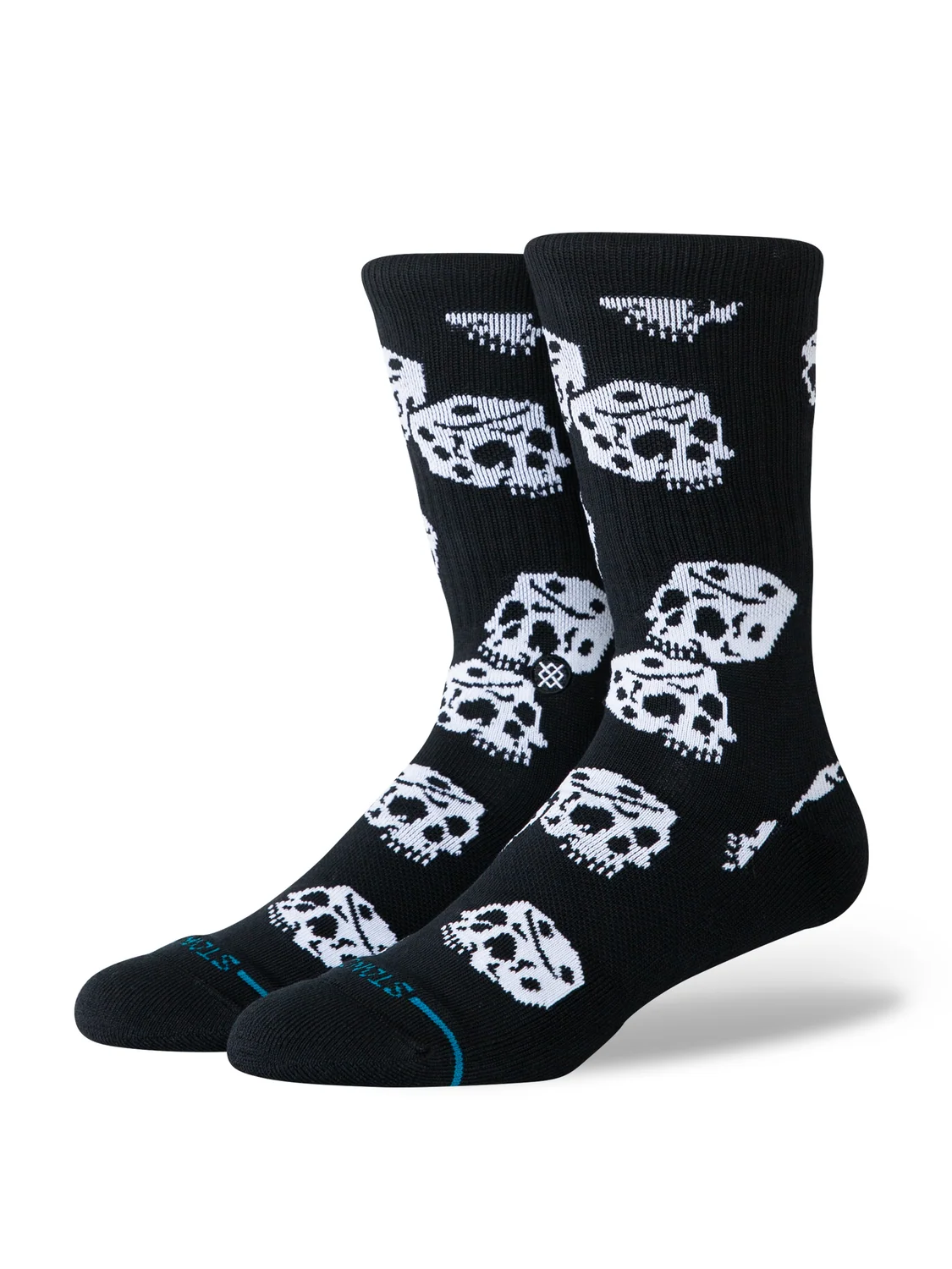 DIE UP CREW SOCKS BLACK BLACK Bild 1
