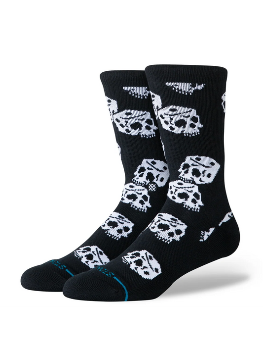DIE UP CREW SOCKS BLACK BLACK Bild 1