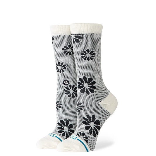 STANCE FLORAL STITCH CREW SOCKEN IVORY Bild 2
