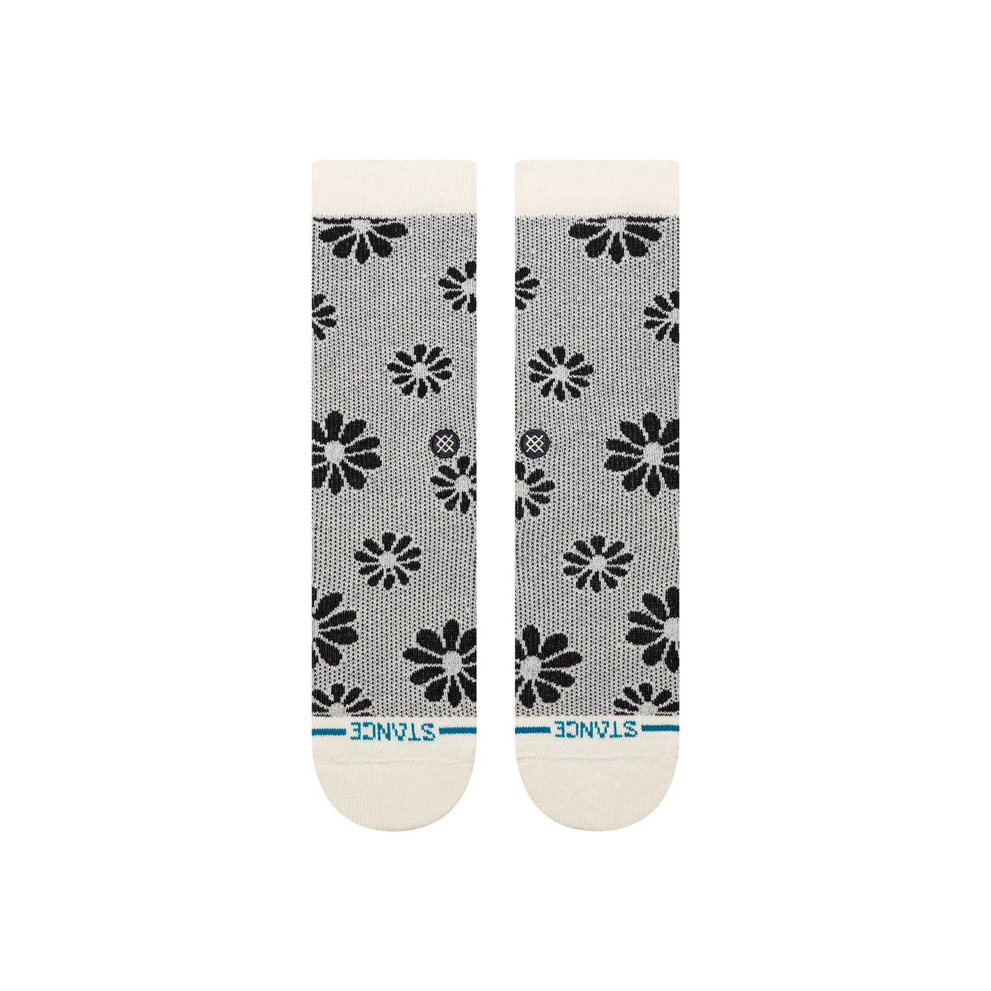 STANCE FLORAL STITCH CREW SOCKEN IVORY Bild 3