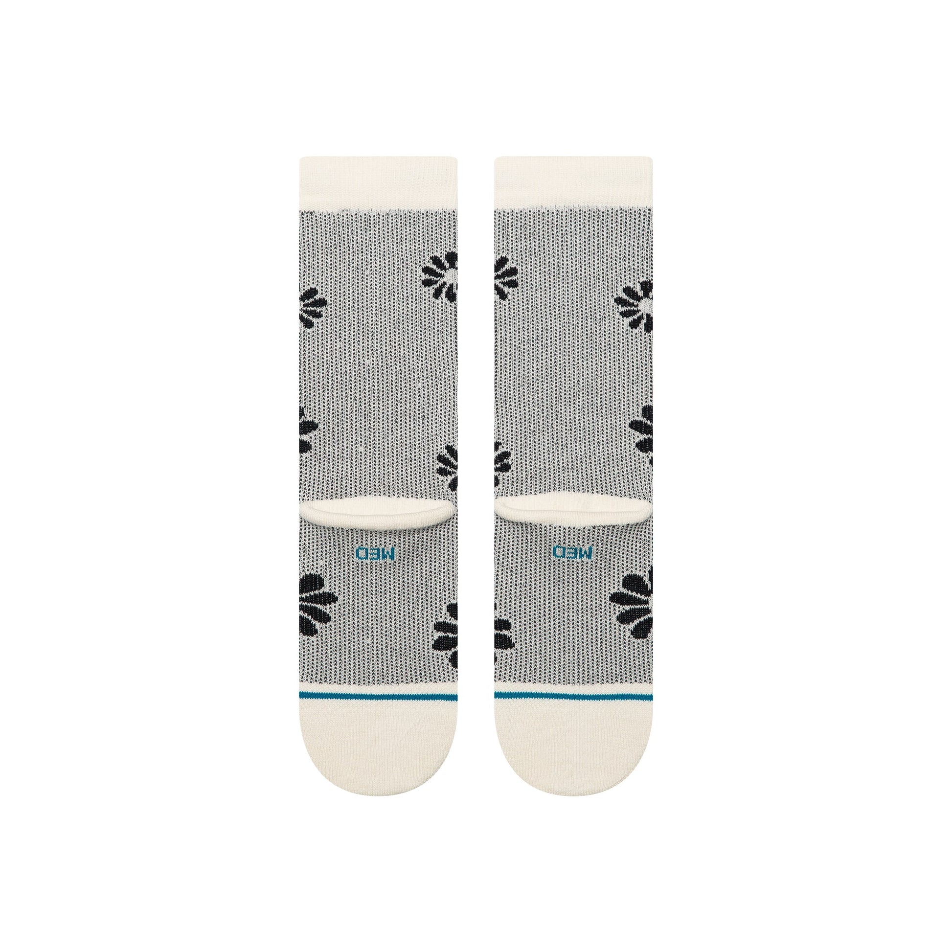 STANCE FLORAL STITCH CREW SOCKEN IVORY Bild 4