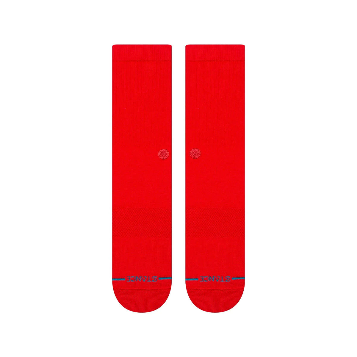 STANCE ICON CREW SOCK RED RED Bild 2