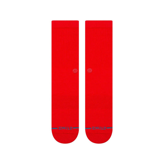STANCE ICON CREW SOCK RED RED Bild 2