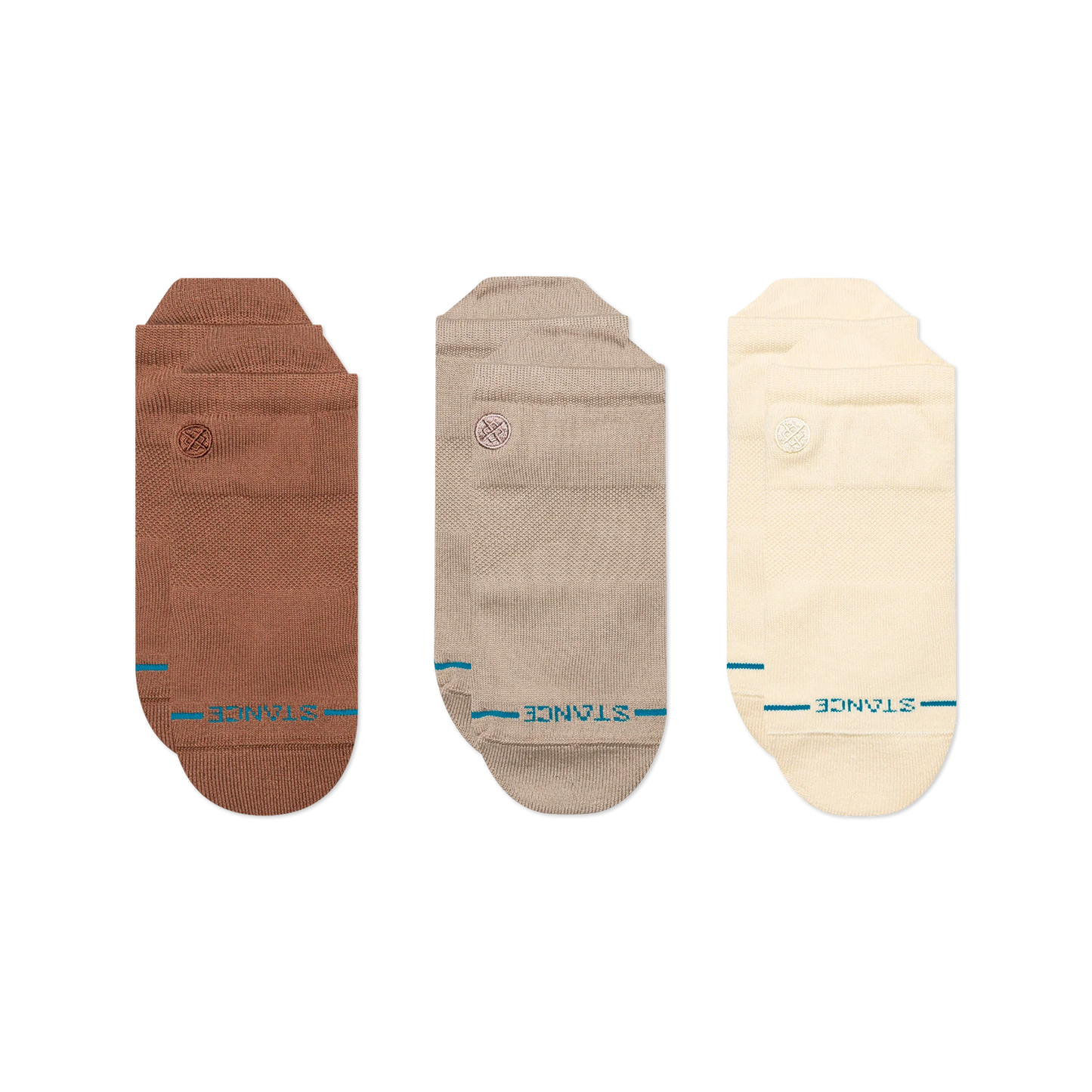 ICON LOW TAB SOCKS 3ER PACK BROWN BROWN Bild 1