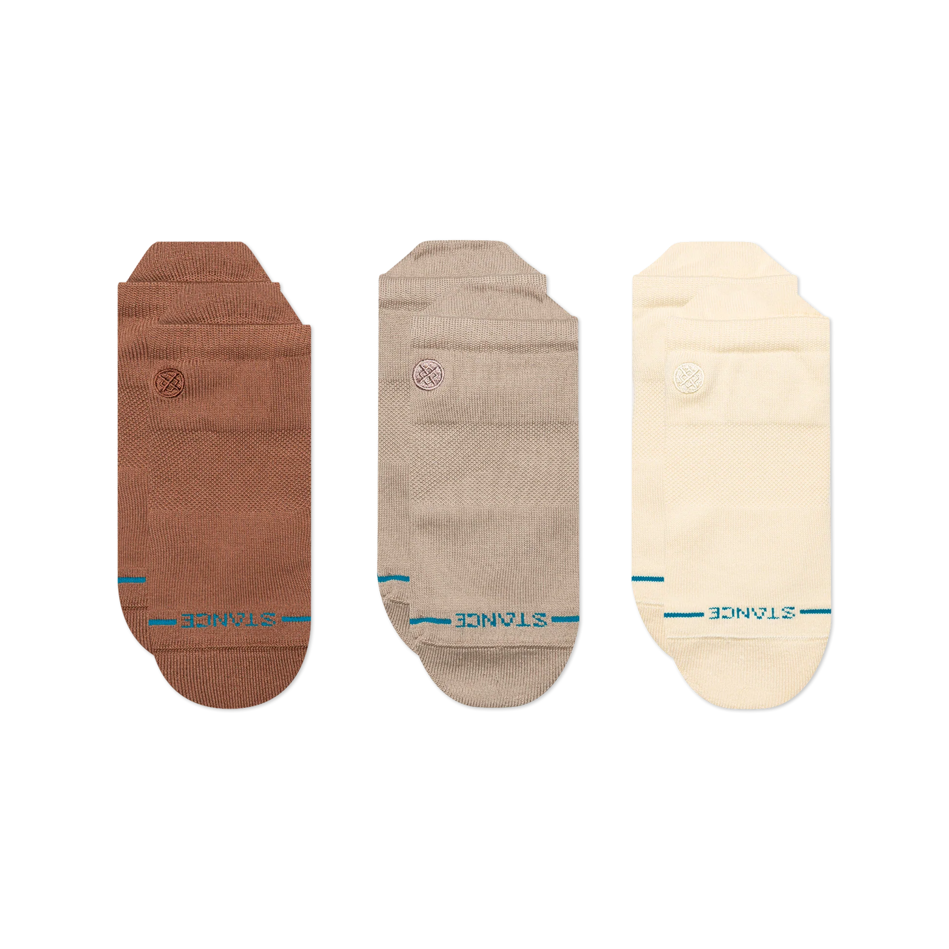 ICON LOW TAB SOCKS 3ER PACK BROWN BROWN Bild 1