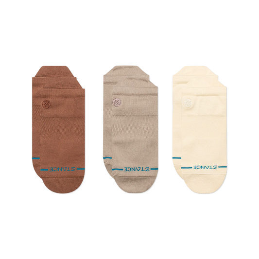ICON LOW TAB SOCKS 3ER PACK BROWN BROWN Bild 1