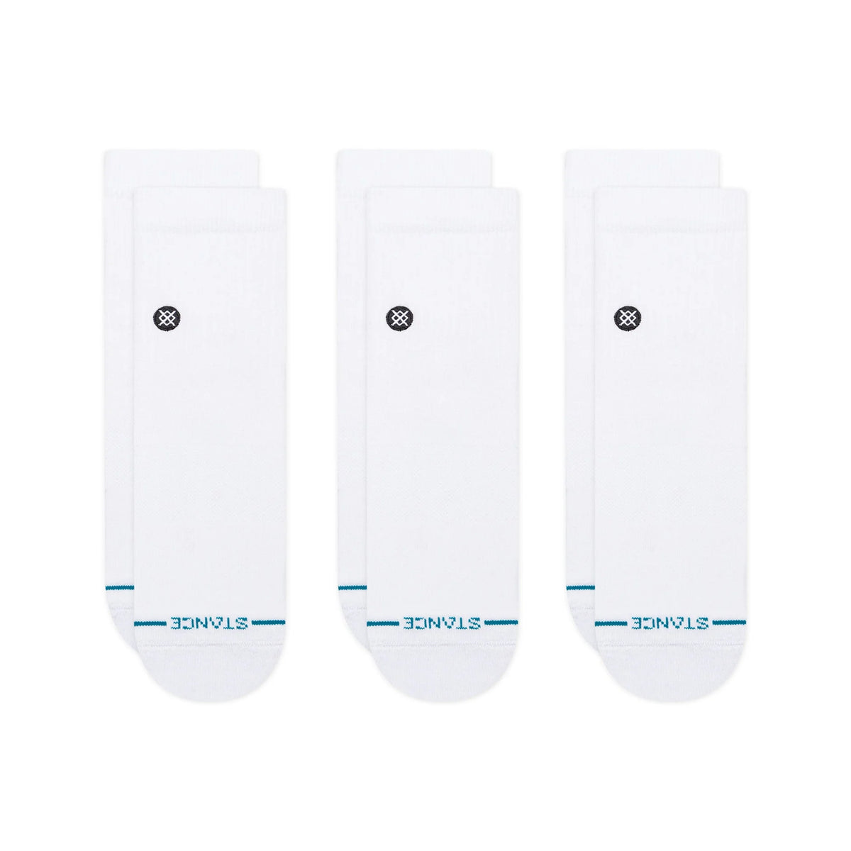 ICON QUARTER SOCKS 3ER PACK WHITE WHITE Bild 1