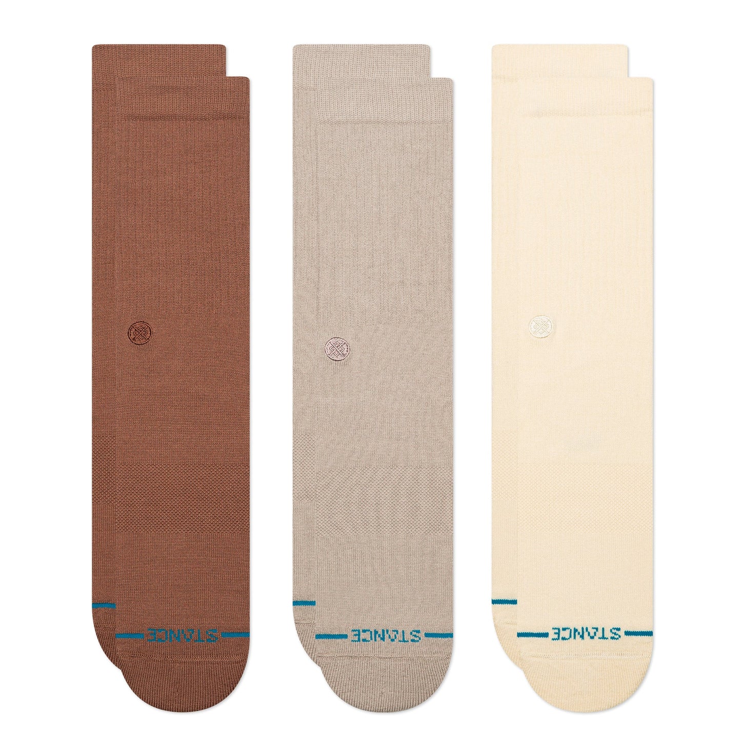 ICON SOCKS 3ER PACK BROWN BROWN Bild 1