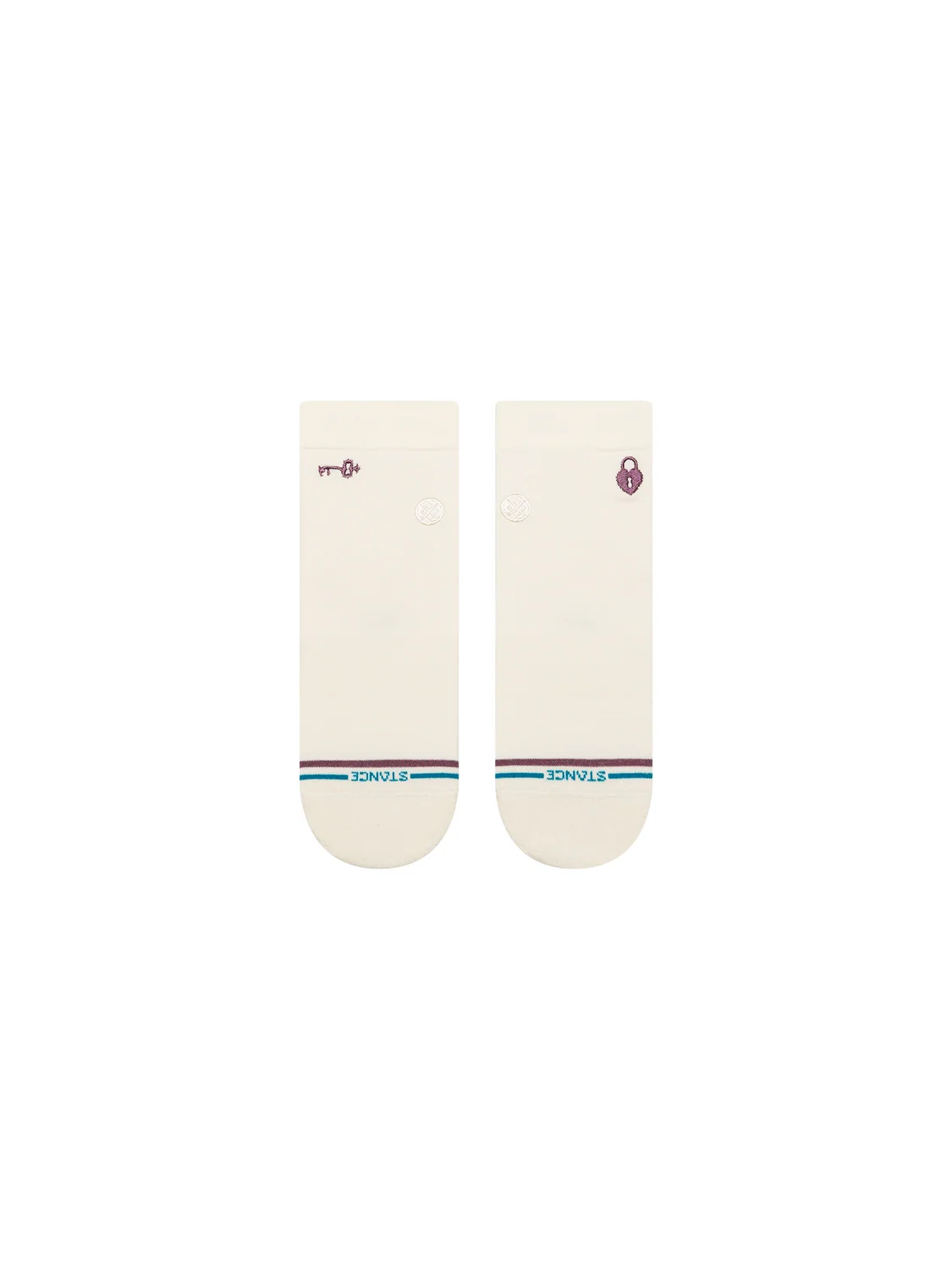 LOCK AND KEY QUARTER SOCKS CANVAS CANVAS Bild 2