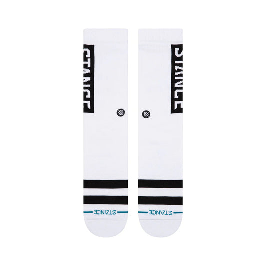 STANCE OG CREW SOCK WHITE WHITE Bild 2
