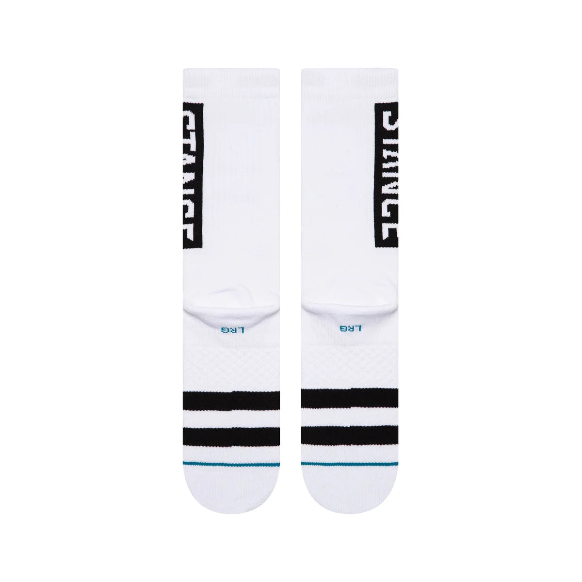 STANCE OG CREW SOCK WHITE WHITE Bild 3