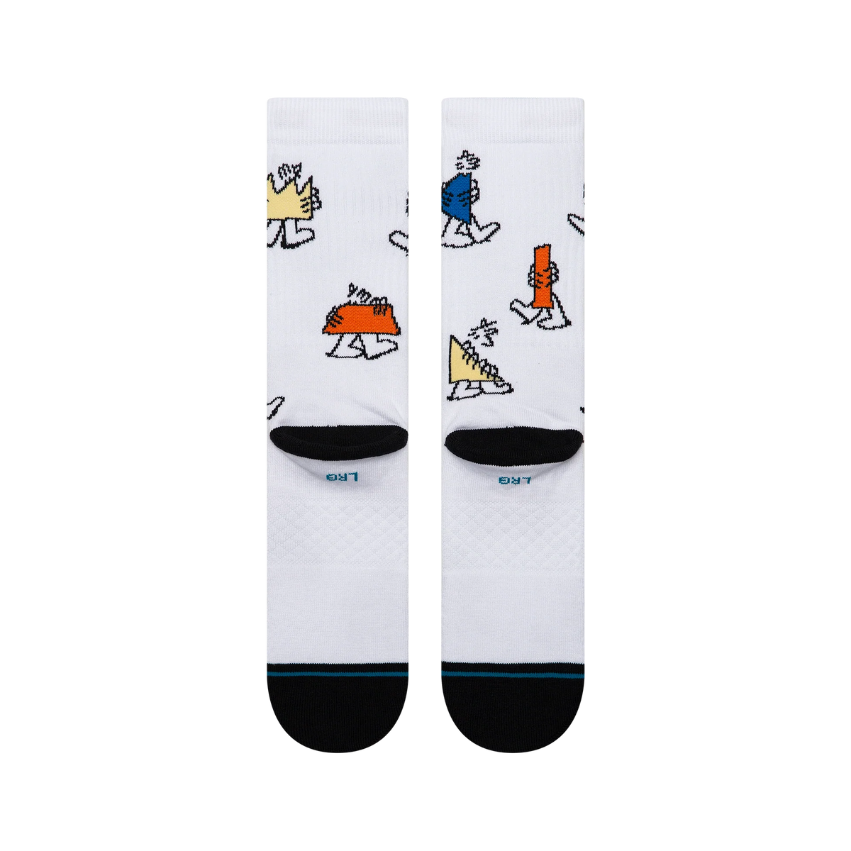 SHAPE SHIFTER CREW SOCKS WHITE WHITE Bild 3