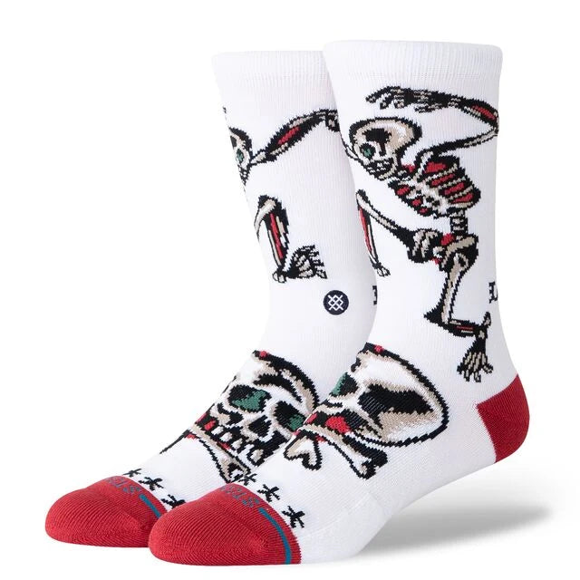 SKELETON CREW SOCK WHITE WHITE Bild 1