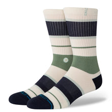 Load image into Gallery viewer, STANCE STRIPED DELIGHT CREW SOCK CANVAS Bild 1

