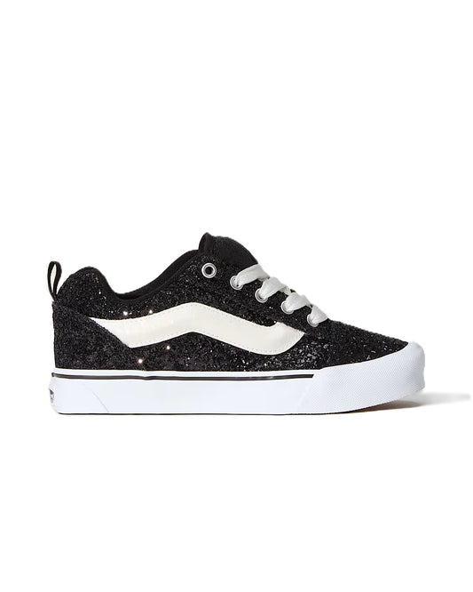 VANS Knu Skool Glitter BLACK/WHITE Bild 1