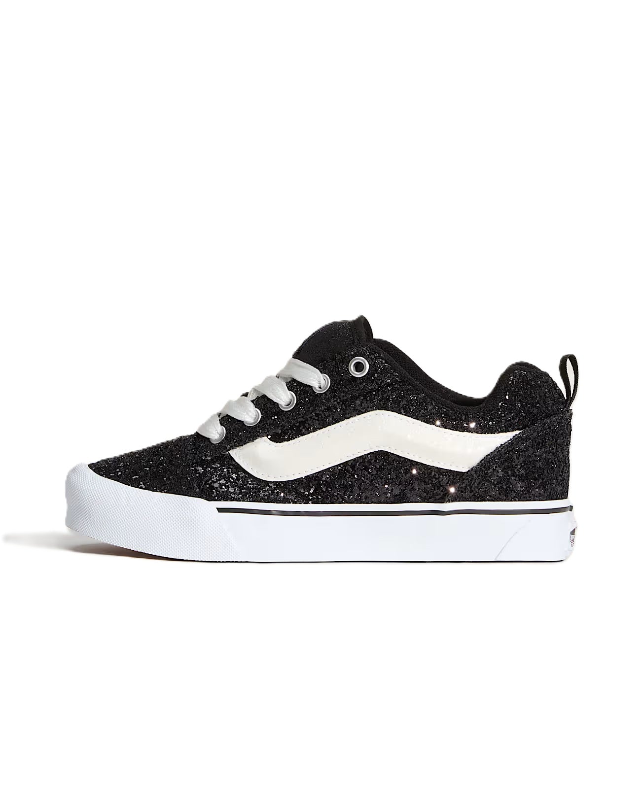 VANS Knu Skool Glitter BLACK/WHITE Bild 5
