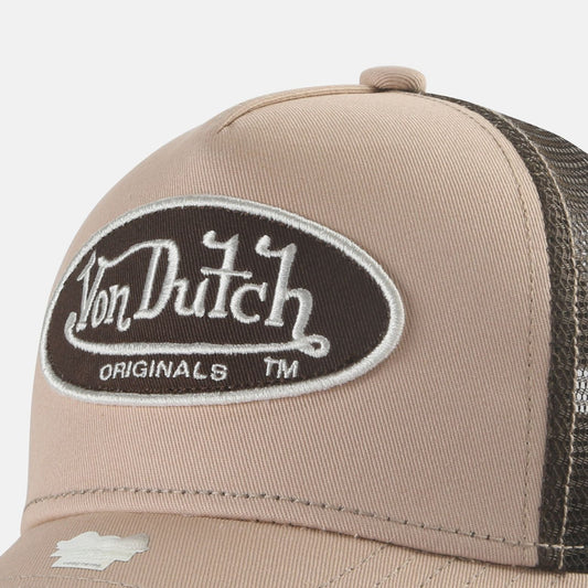 VON DUTCH BOSTON TRUCKER CAP POWDER/BROWN Bild 2