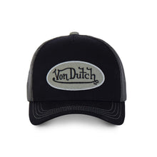 Lade das Bild in den Galerie-Viewer, VON DUTCH TRUCKER CAP BLACK/GREEN JAUNE - ANTH - BLANC Bild 1
