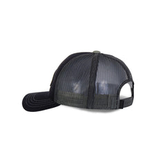 Lade das Bild in den Galerie-Viewer, VON DUTCH TRUCKER CAP BLACK/GREEN JAUNE - ANTH - BLANC Bild 3
