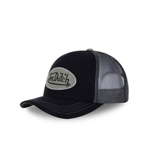 Lade das Bild in den Galerie-Viewer, VON DUTCH TRUCKER CAP BLACK/GREEN JAUNE - ANTH - BLANC Bild 4
