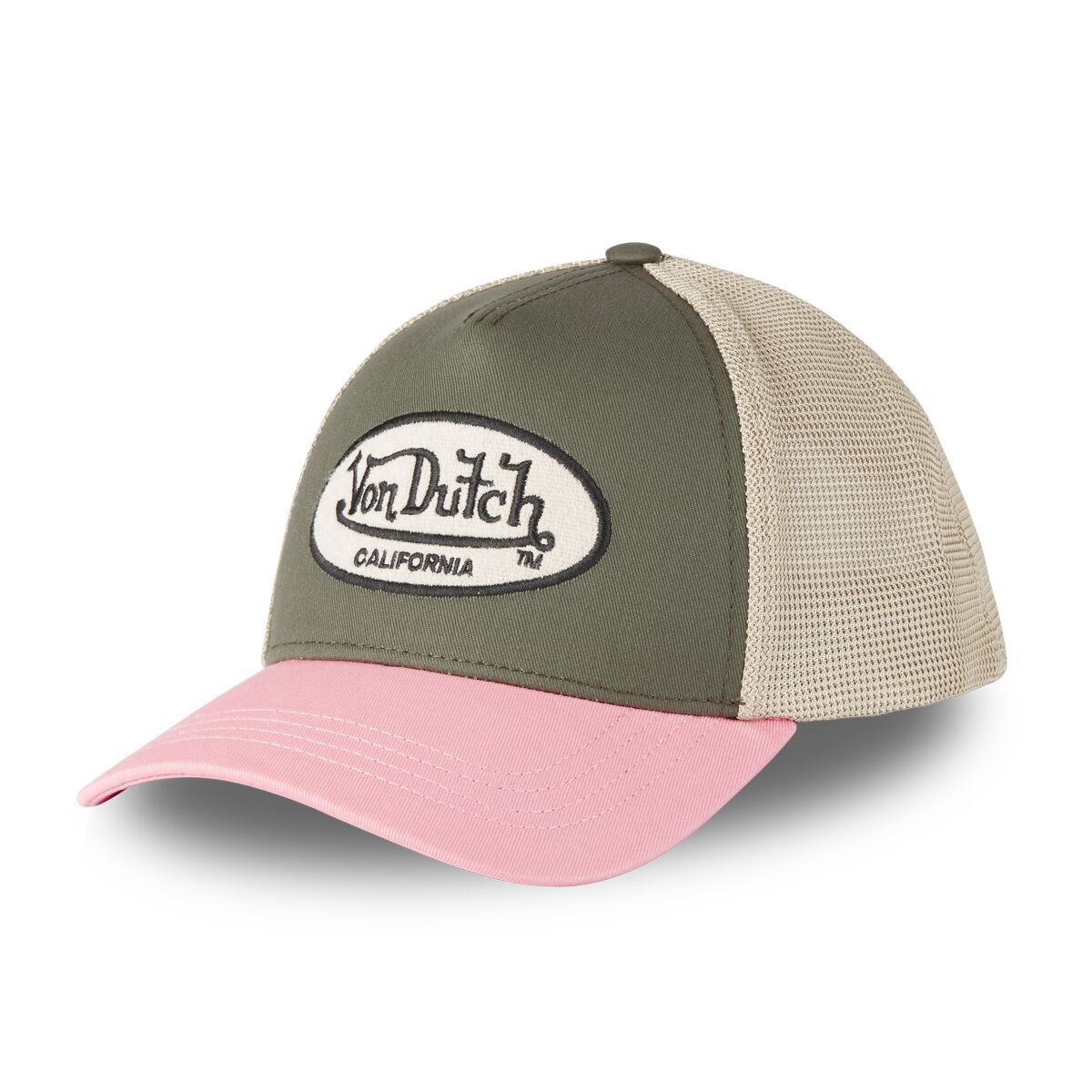 VON DUTCH TRUCKER CAP TERRY PATCH PINK Bild 1